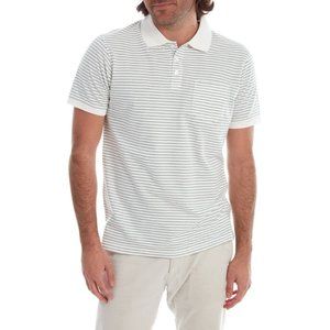 Men's Striped Polo